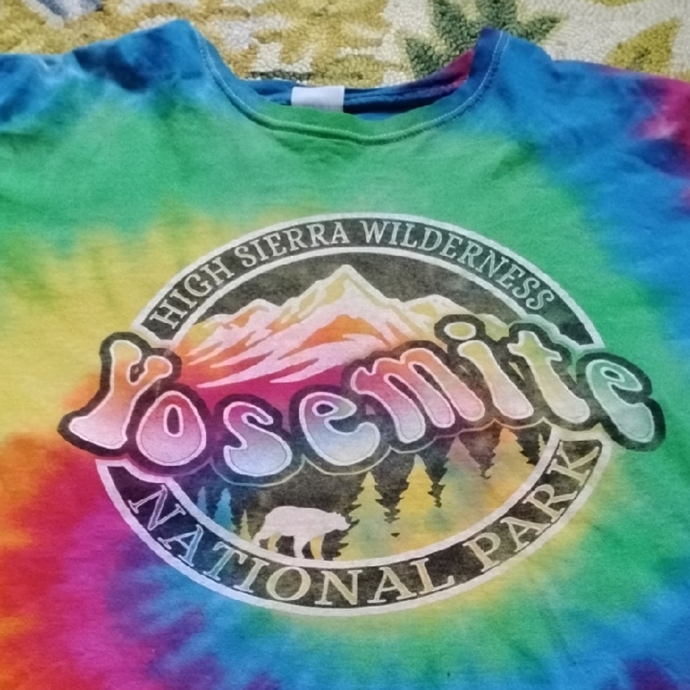 High Sierra Wilderness Yosemite Tie-Dye T-Shirt